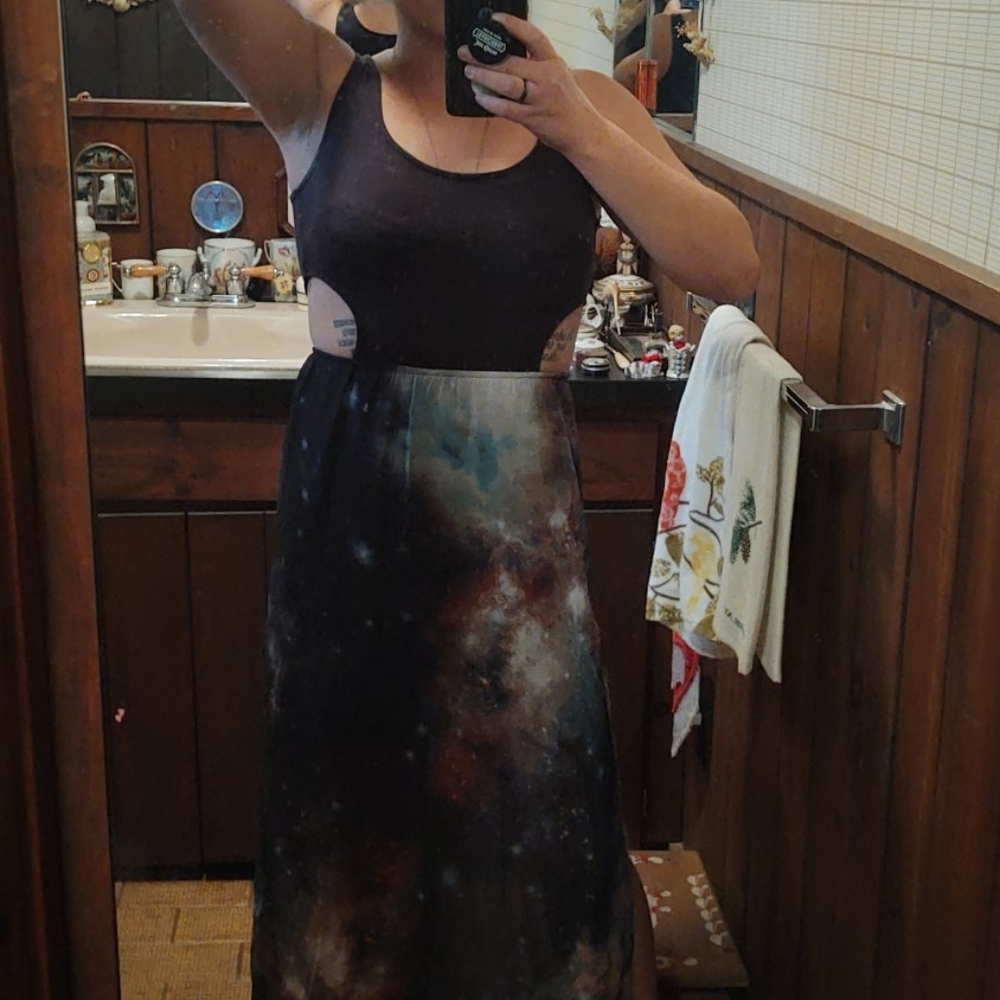 Maxi space dress